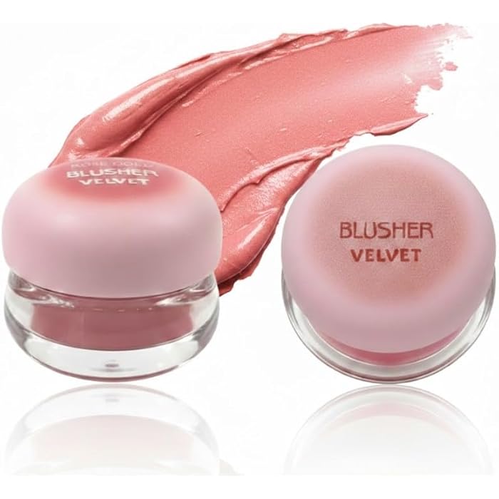 Mousse Blusher- |soft-focus effect | Non-sticky, Cream-to-powder finish |Delivering buildable colour for a tailored flush |Blendable and buildable shades |6 gm (N3) - Image 1